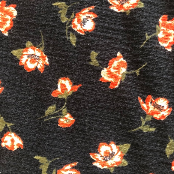 A-line mini dress with poppy print - Picture 6 of 6